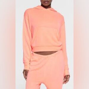 SKIMS Vibrant Orange Hoodie